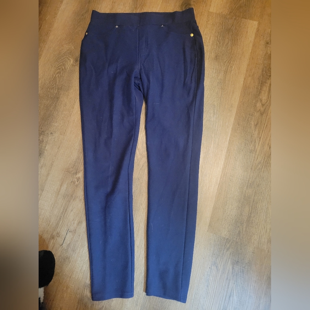 Michael Kors Women's Dark Blue Leggings